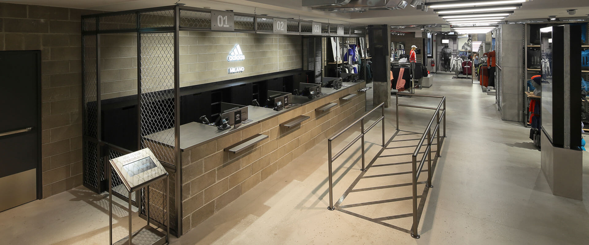 adidas milano showroom