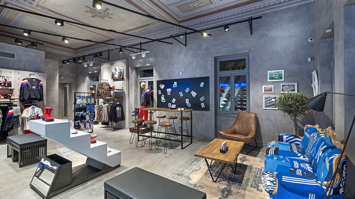 adidas store design